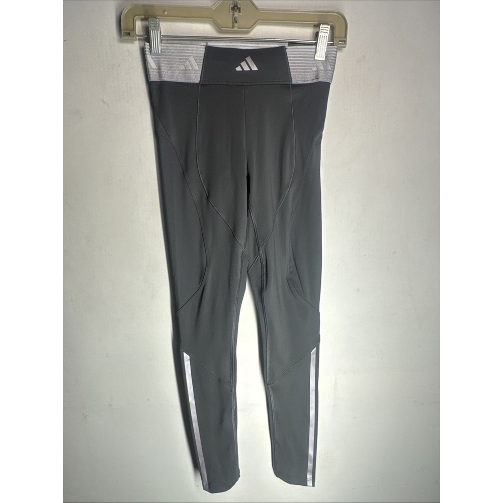 New Adidas Womens Plus Size XS Full Length High Rise Tight Fit Athletic Leggings
